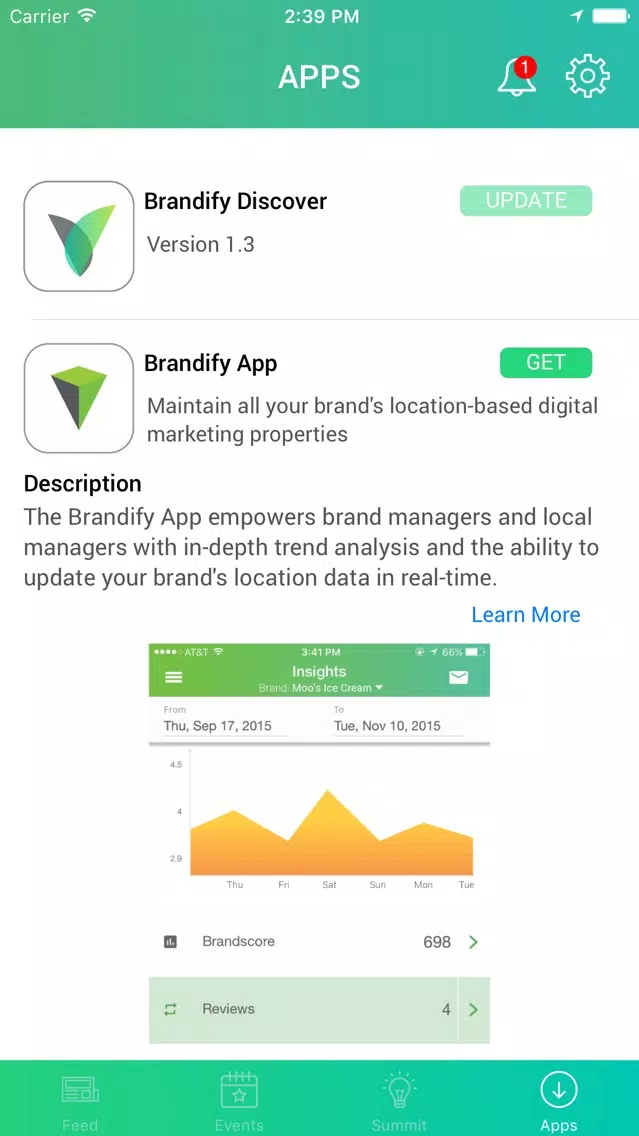 Brandify Discover स्क्रीनशॉट
