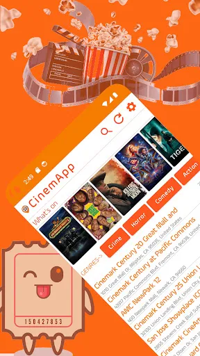CinemApp - Cinema Showtimes Screenshots