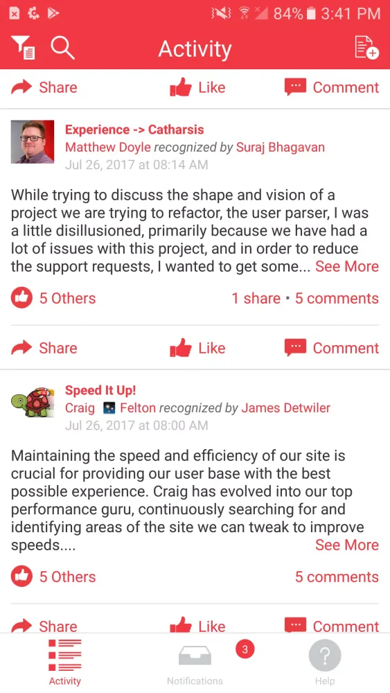 Brand Integrity Screenshots