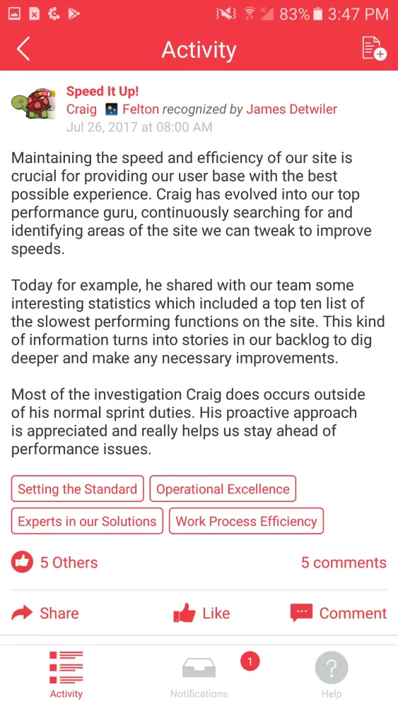 Brand Integrity Screenshots