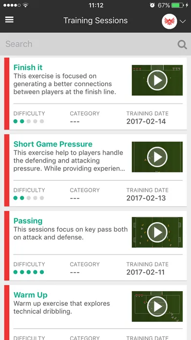 Ảnh chụp màn hình của My Tactical Soccer