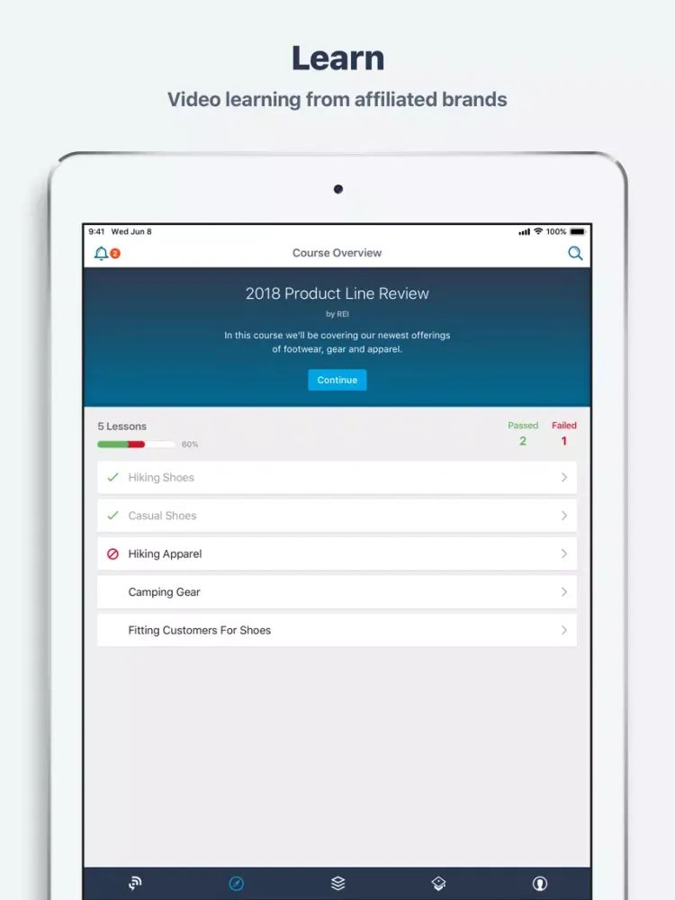 Скриншоты Brandlive iPad 
