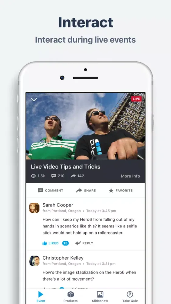 Скриншоты Brandlive