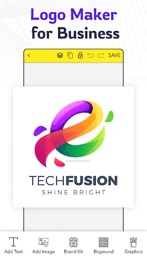 Screenshot di Brand Maker, Graphic Design