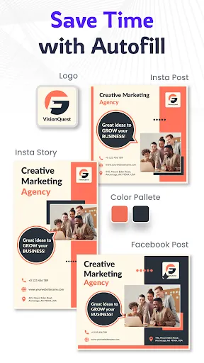 Screenshot di Brand Maker, Graphic Design