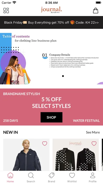 Brandname Stylish Screenshots