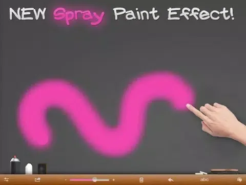 Ảnh chụp màn hình của Chalk Pad Free iPad 