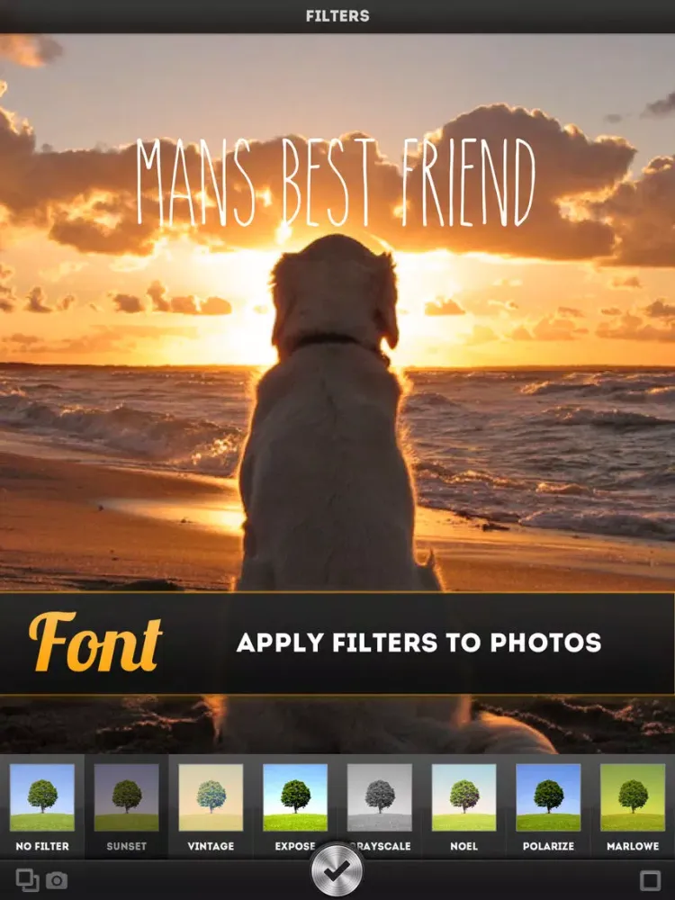 ภาพหน้าจอของ Font Free - Text Overlay for Photos iPad 