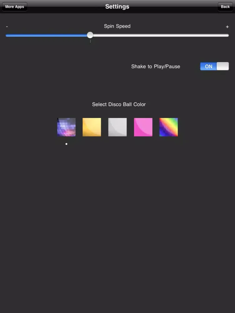 ภาพหน้าจอของ Pocket Disco Free HD iPad 
