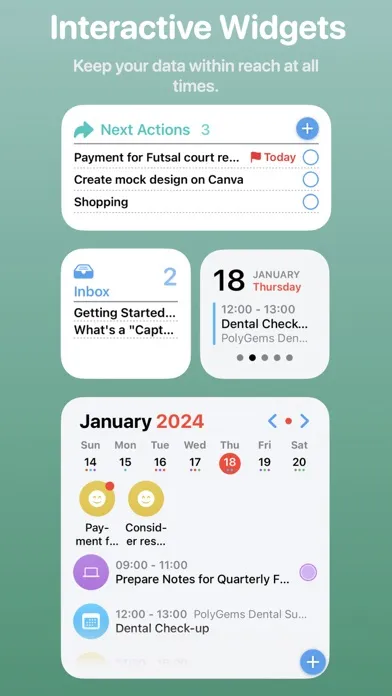 Yata: Yet Another To-Do App Screenshots