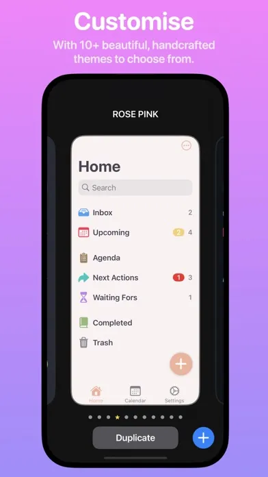 Yata: Yet Another To-Do App Screenshots
