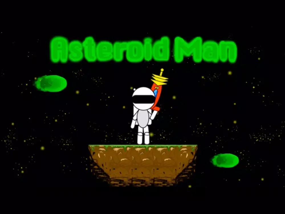 Asteroid Man iPad  Screenshots