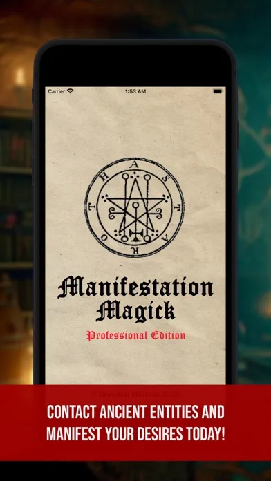 ภาพหน้าจอของ Manifestation Magick Pro