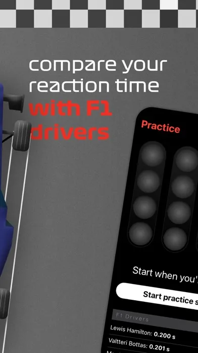 Screenshot di Road To F1 - reaction test
