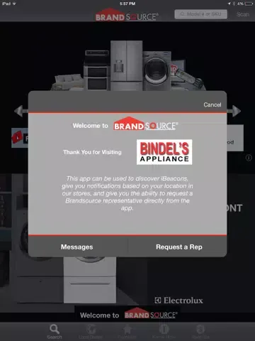 Captures d'écran de BrandSource Dealers iPad 