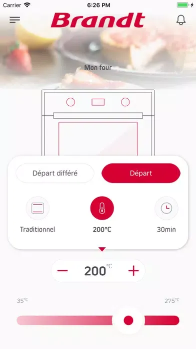 Brandt Smart Control Screenshots