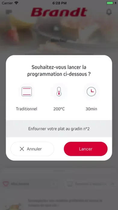 Brandt Smart Control Screenshots