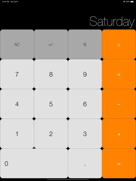 Tangkapan layar Joke Calculator iPad 