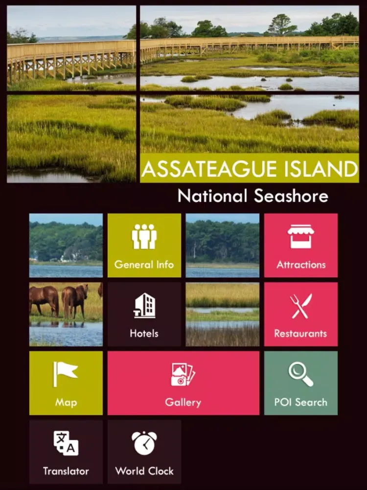 Assateague Island iPad  Ekran Görüntüleri