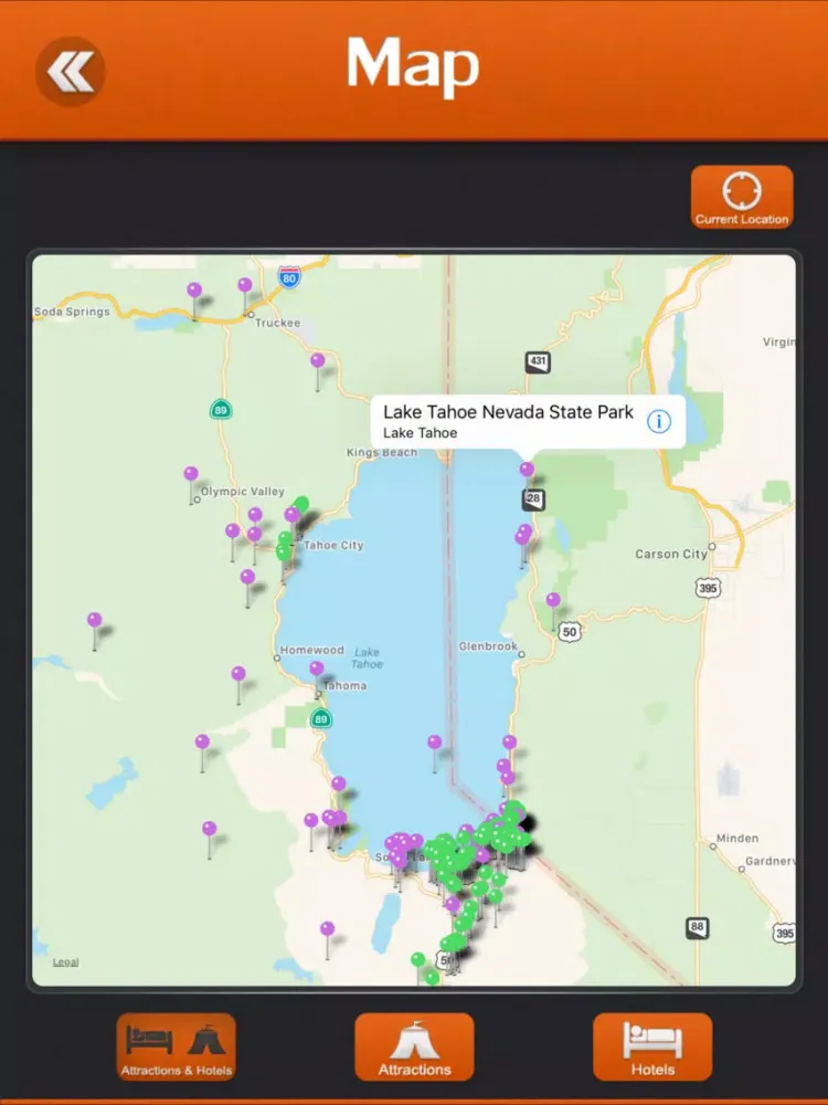 صور Lake Tahoe Tourism Guide iPad 