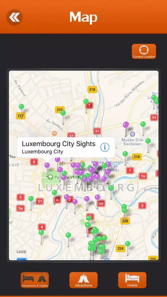 Zrzuty ekranu Luxembourg City Tourism