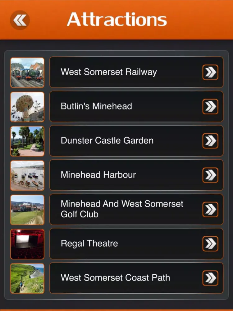 تصاویر Minehead Visitor Guide iPad 