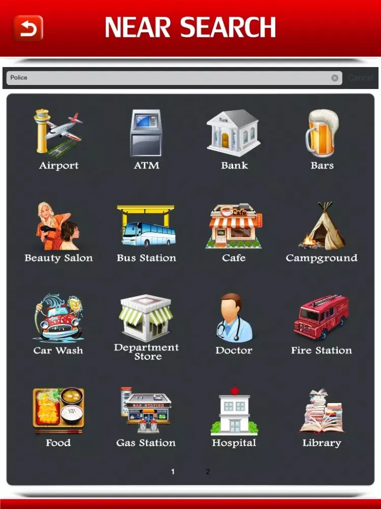 Capturas de tela do NYPD Precincts - NYC iPad 