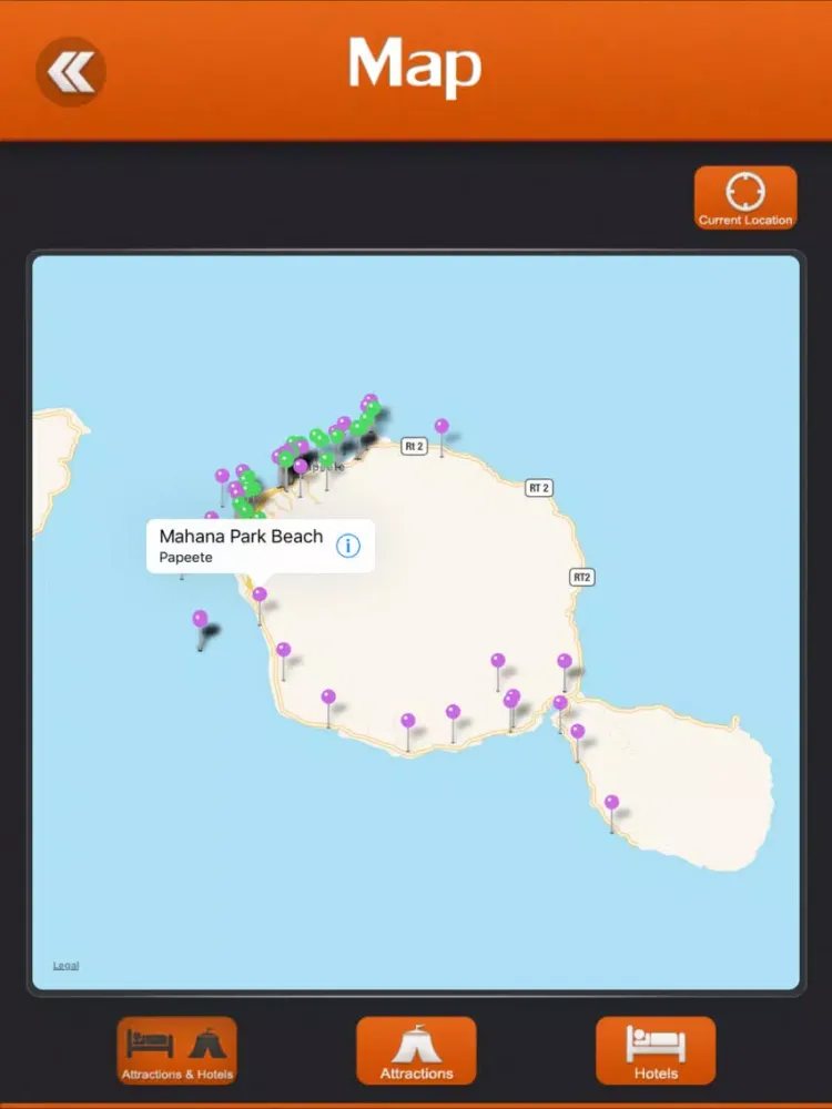 Papeete Travel Guide iPad 應用截圖