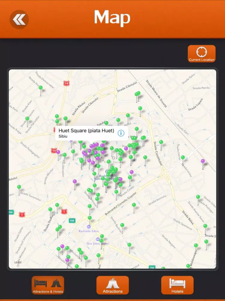 Sibiu Travel Guide iPad  스크린샷