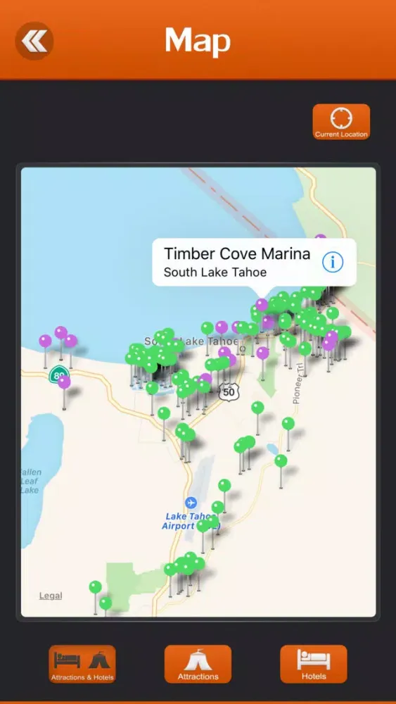 Capturas de tela do South Lake Tahoe City Guide