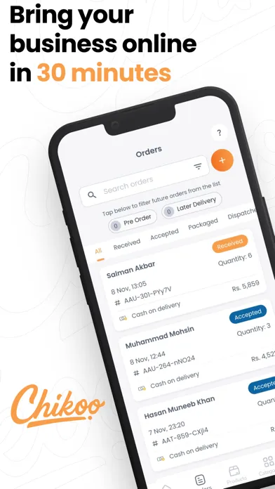 Chikoo Shop سکرین شاٹس