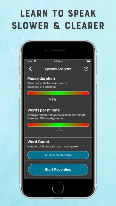 Speech Analyzer应用截图