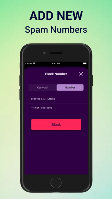 Robot Spam Text Blocker スクリーンショット