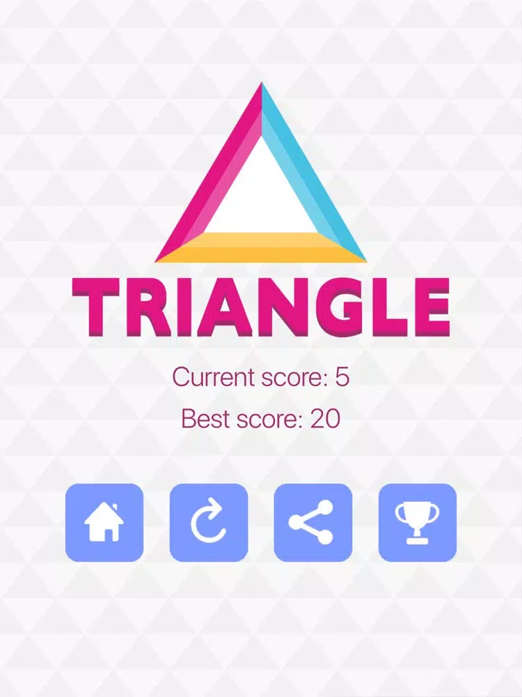 ภาพหน้าจอของ Triangle iPad 