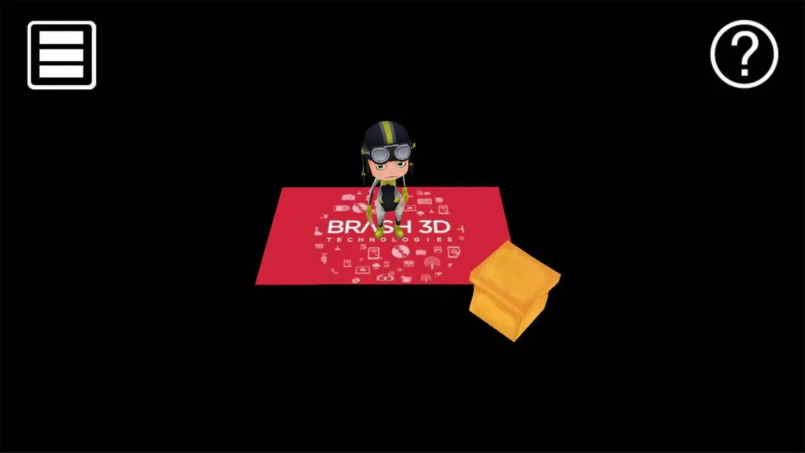 Tangkapan skrin Brash3D Business Card