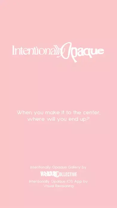ภาพหน้าจอของ Intentionally Opaque