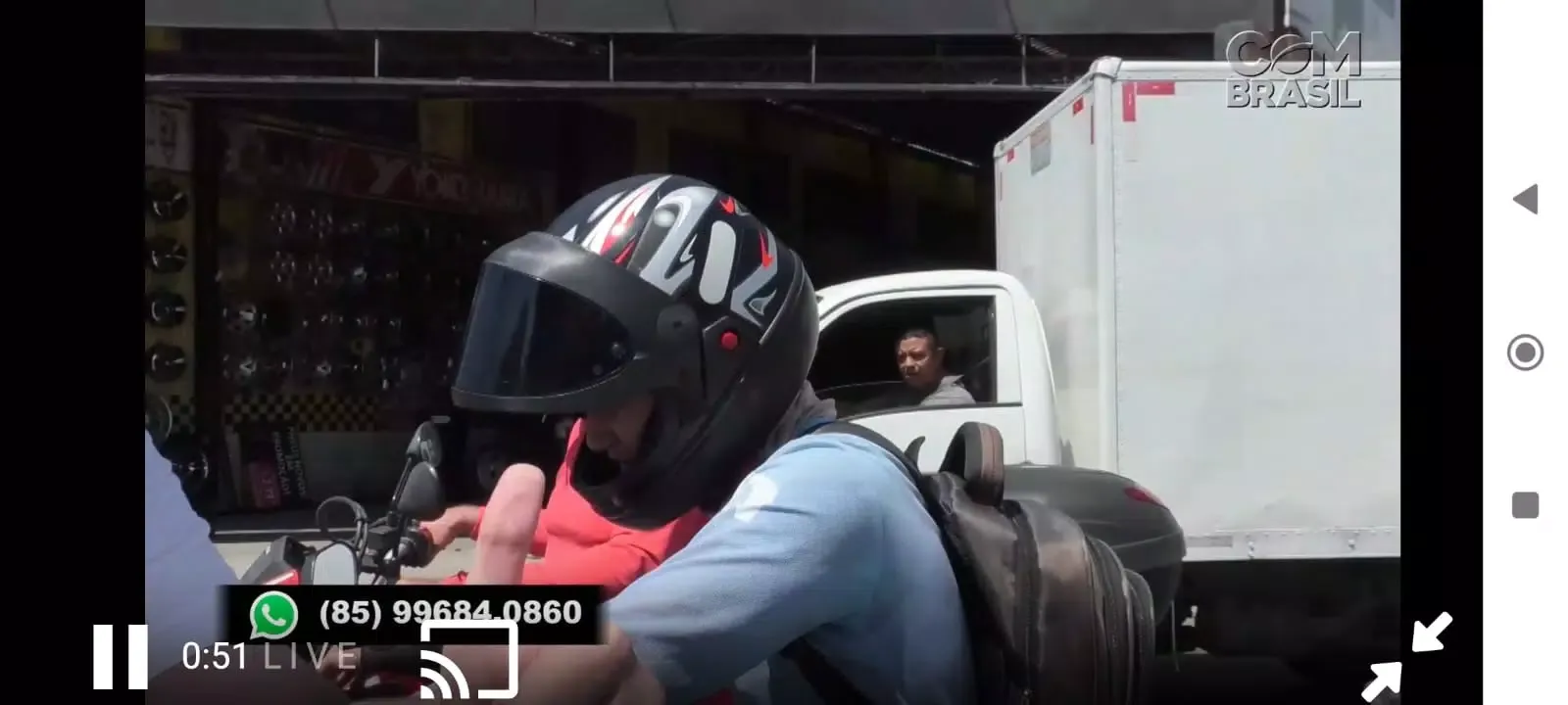 Tangkapan skrin TV ao Vivo : Canais Brasil