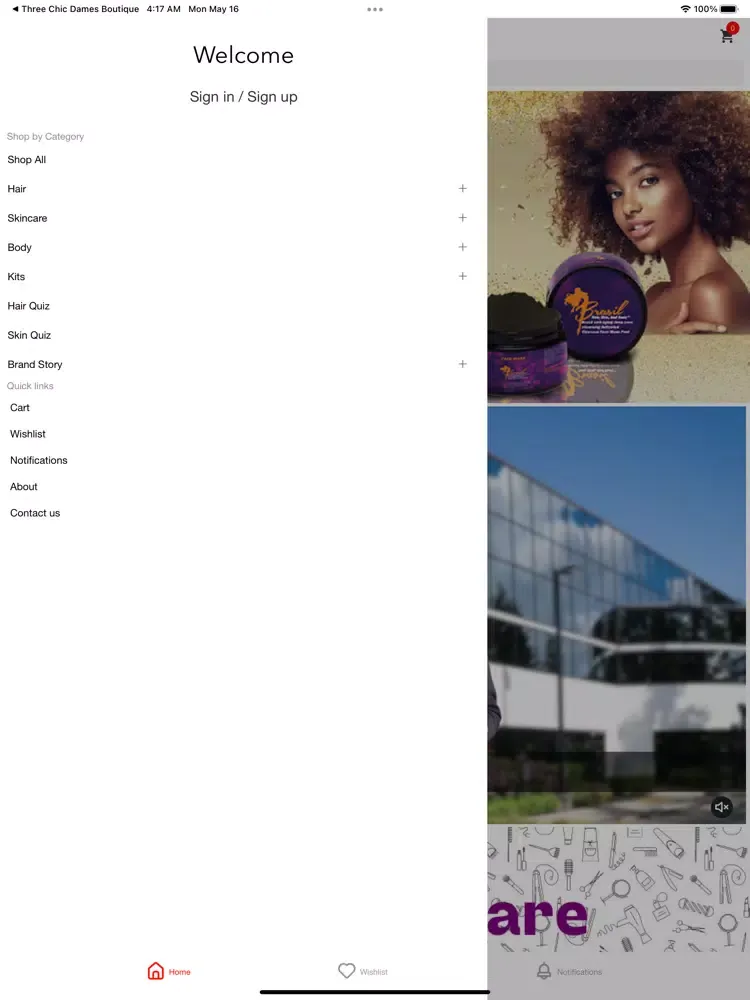 Brasil Hair Skin and Body iPad  스크린샷