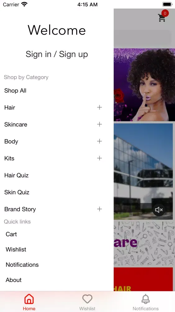 Brasil Hair Skin and Body 스크린샷