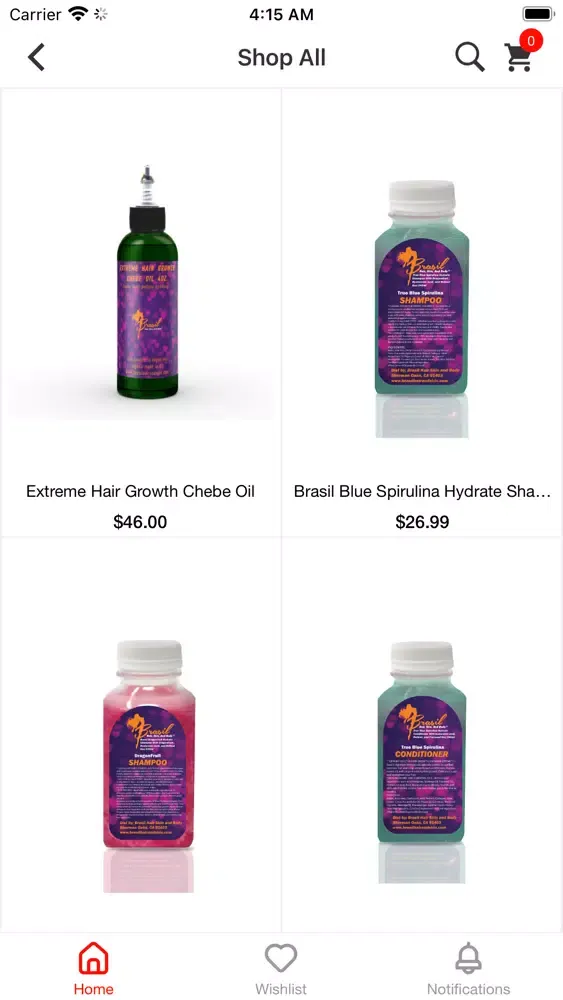 Brasil Hair Skin and Body 스크린샷