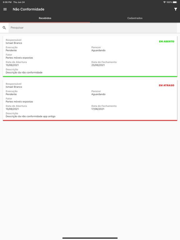Interisk - GNC iPad  Screenshots