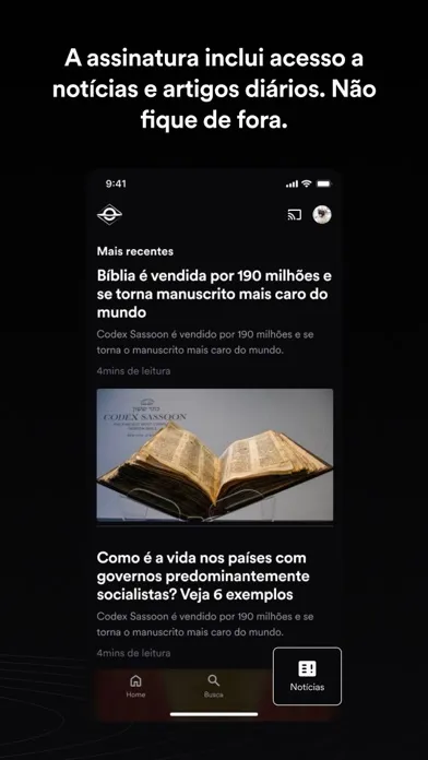 Brasil Paralelo Ekran Görüntüleri