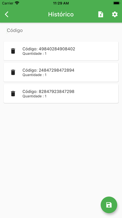 Tangkapan layar Acesse Coletor