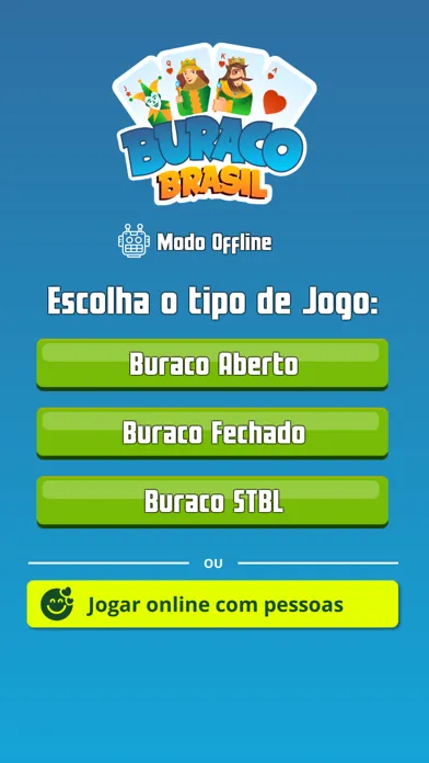 Zrzuty ekranu Buraco Brasil - Buraco Online