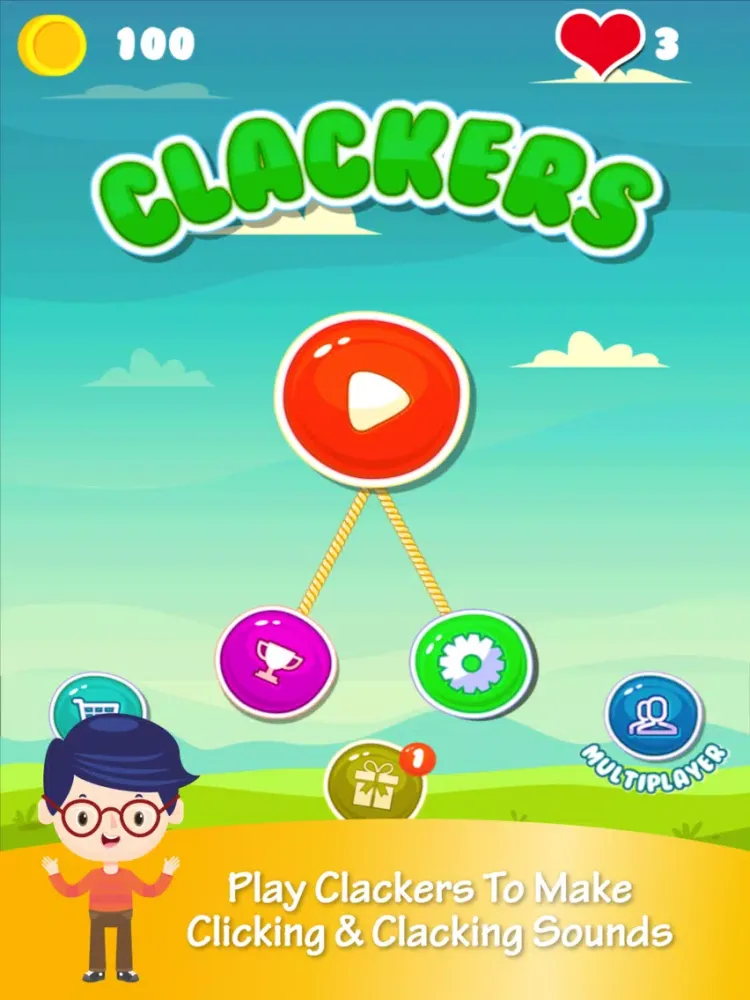 صور Clackers - Classic Collide Toy iPad 