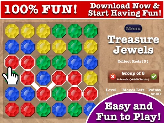 Treasure Jewels™ iPad  سکرین شاٹس