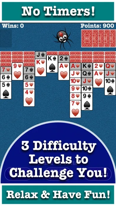 Totally Fun Spider Solitaire! 스크린샷