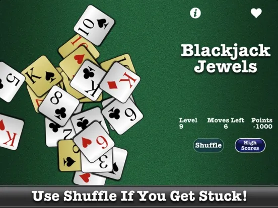 Blackjack Jewels™ iPad 应用截图