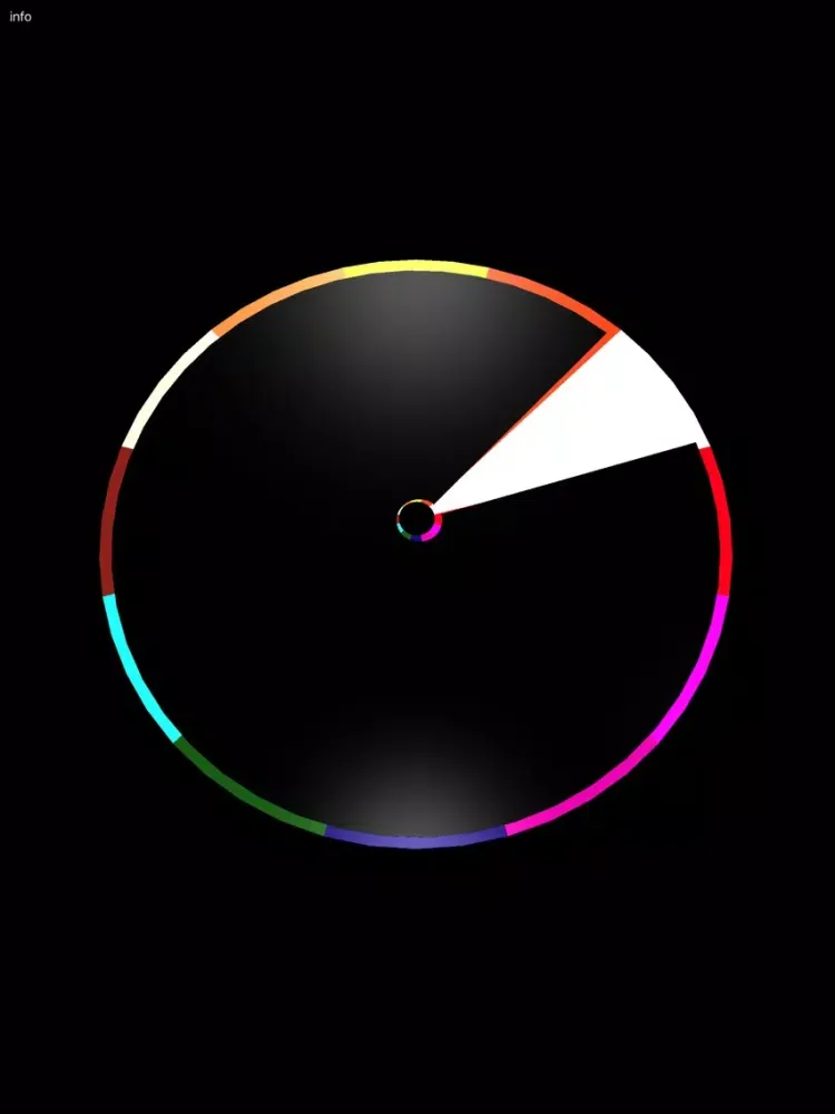 ภาพหน้าจอของ colorWatch iPad 