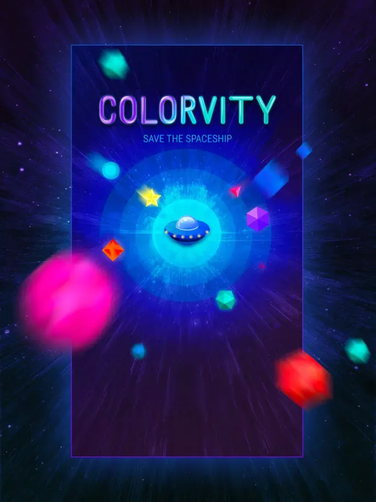 COLORVITY: SAVE THE SPACESHIP iPad  Ekran Görüntüleri